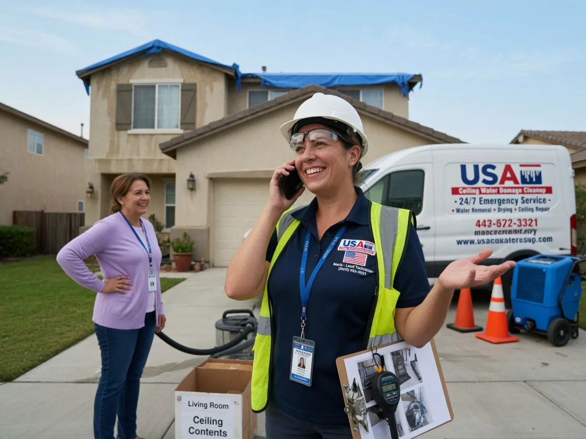 Ceiling Water Damage Restoration Templeton, IN FAQs